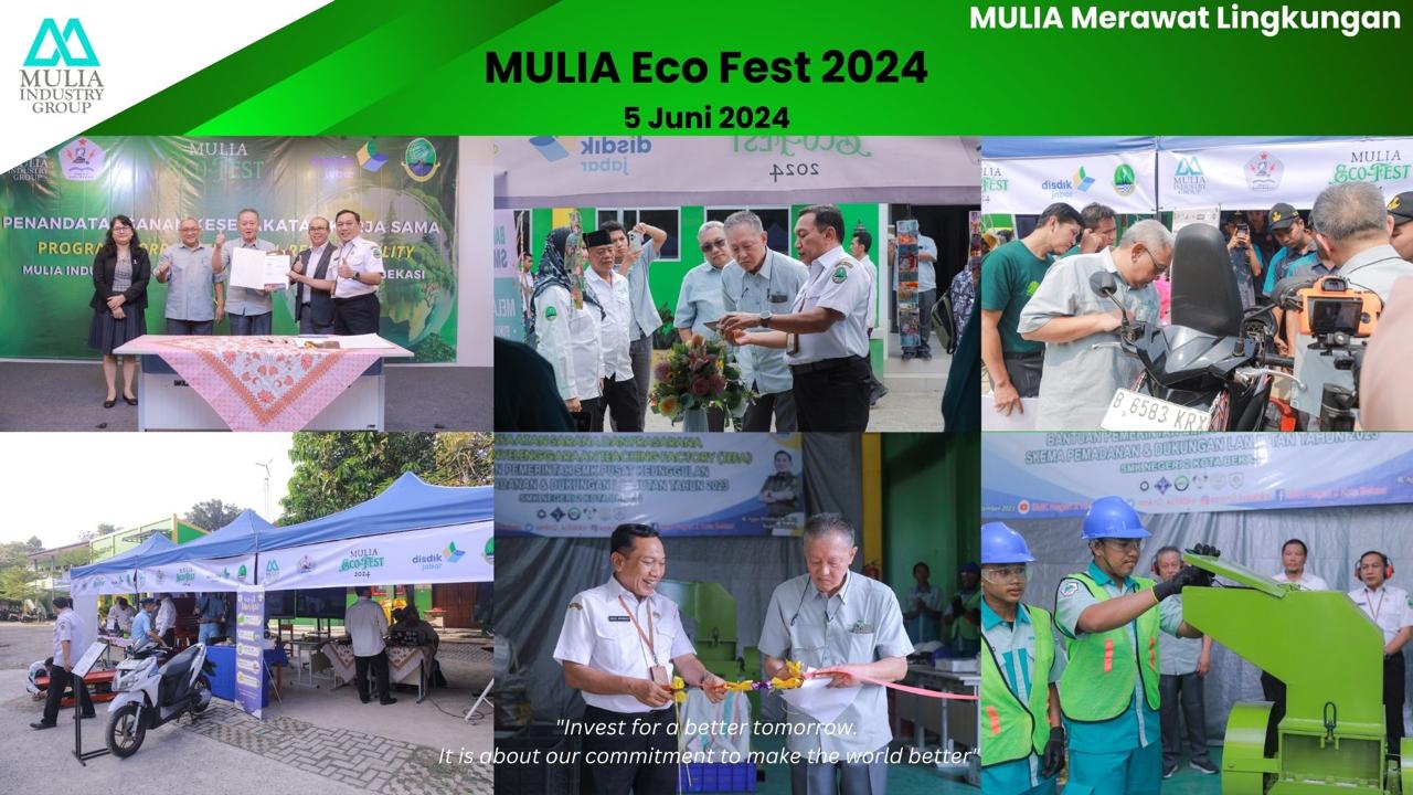 MULIA Merawat Lingkungan: MULIA Eco Fest "Penandatanganan Kesepakatan Kerja Sama Program CSR"